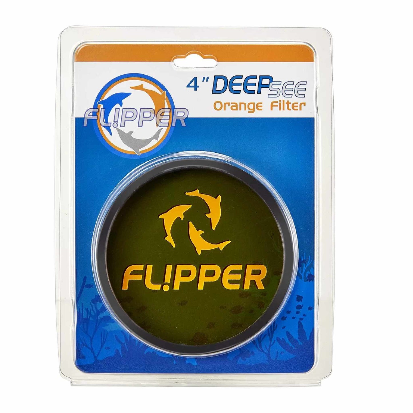4" Orange Filter Lens for DeepSee MAX Magnified Magnetic Viewer - Flipper