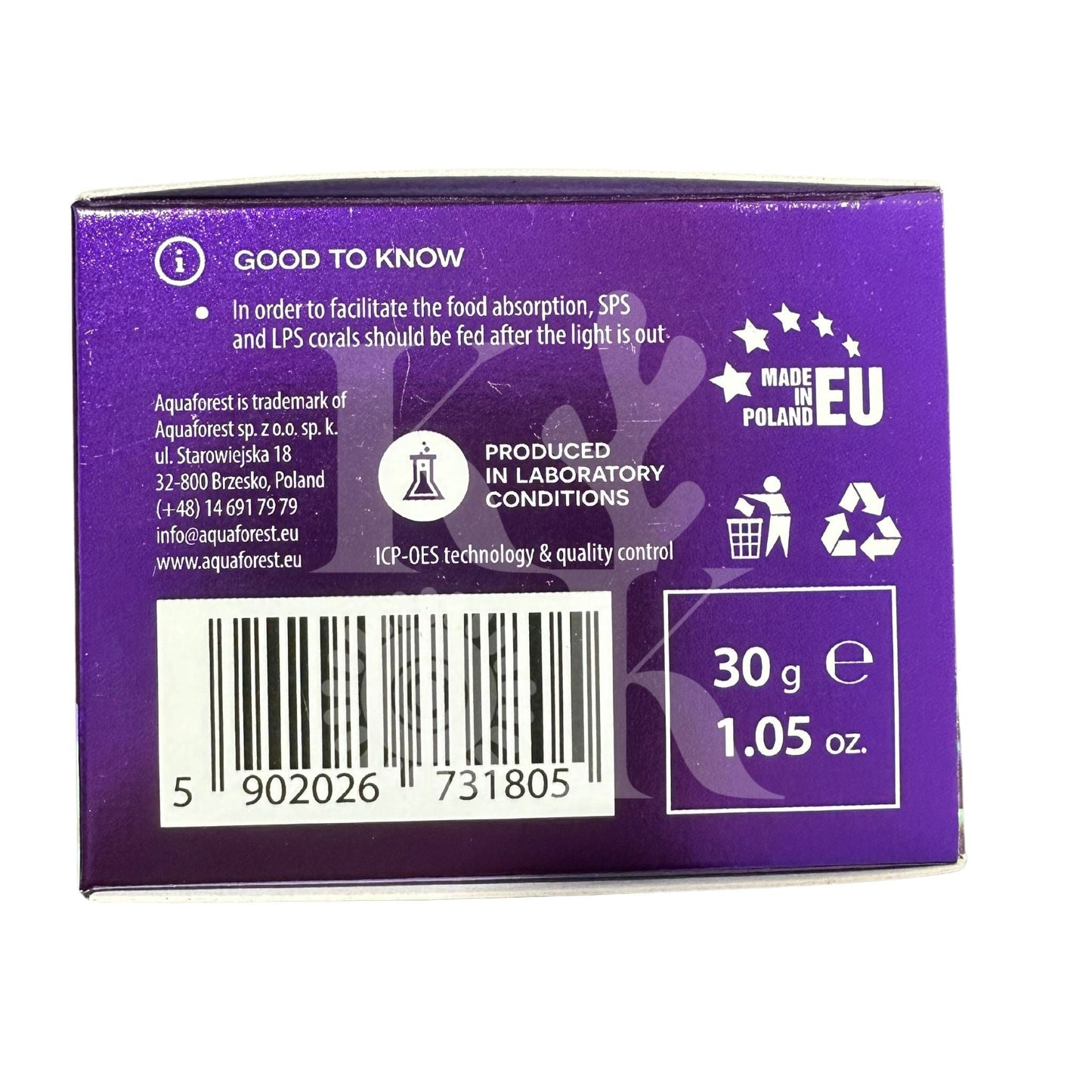 AF Pure Food 30g - Aquaforest