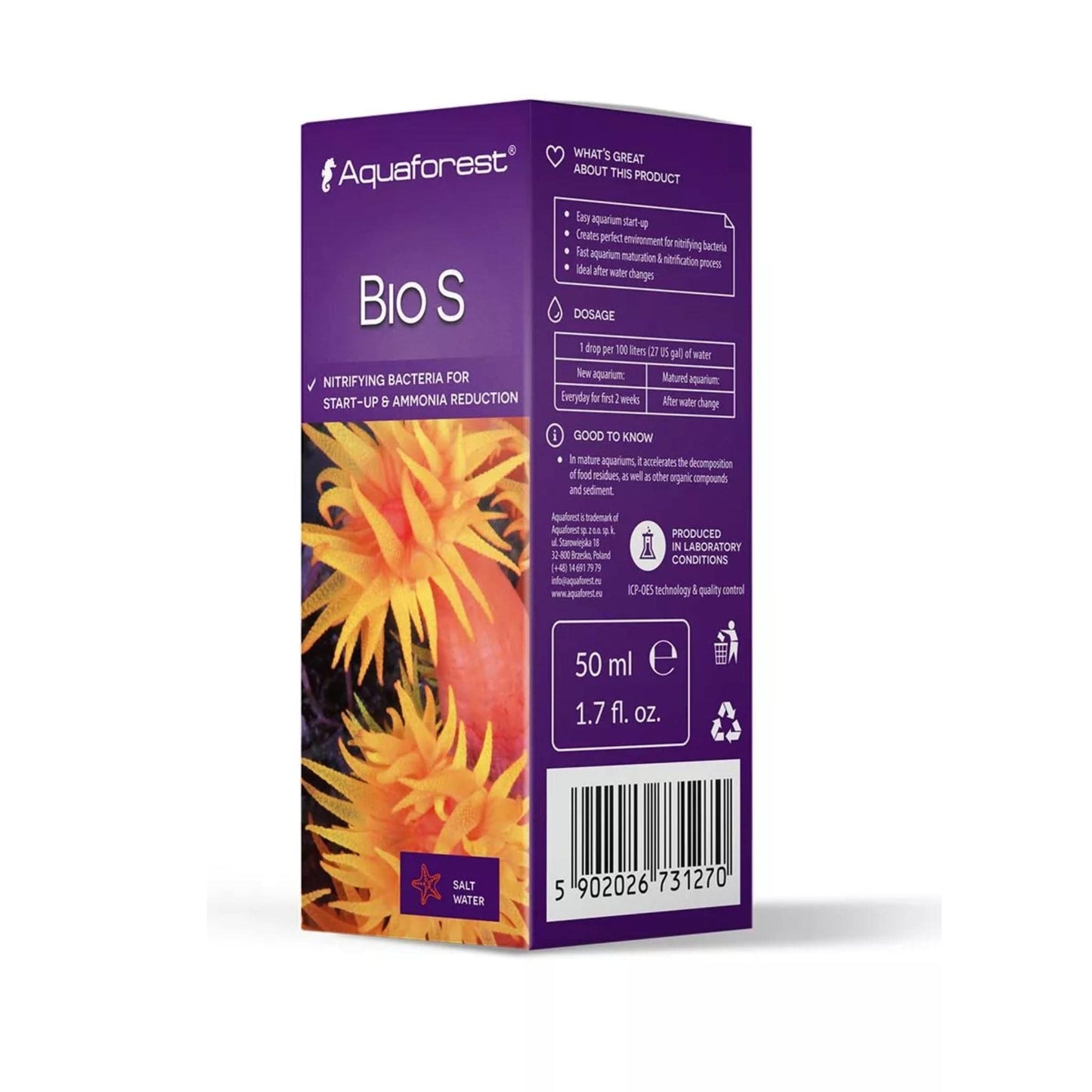 Bio S Nitrifying Bacteria - Aquaforest