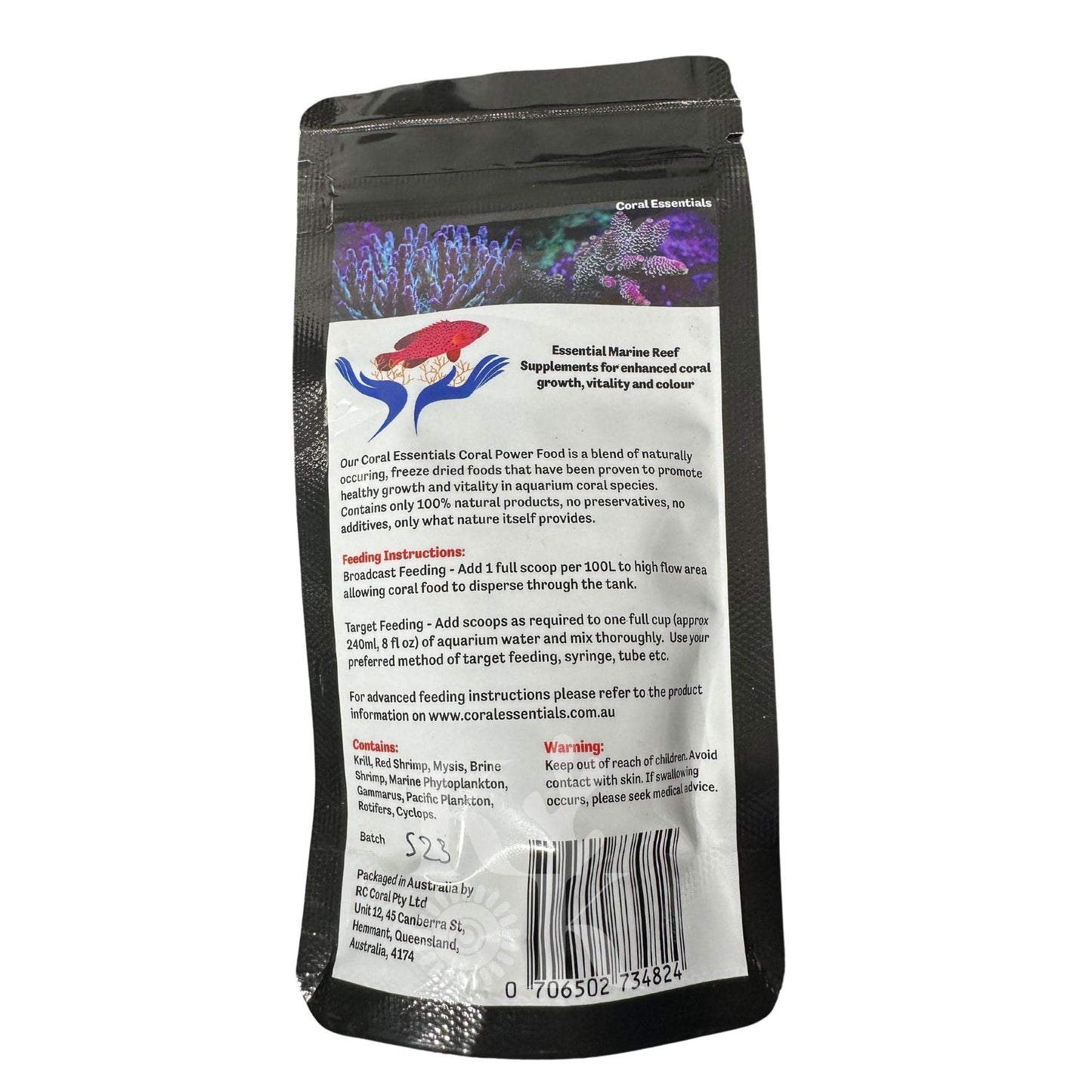 Coral Power Food 50g - Coral Essentials