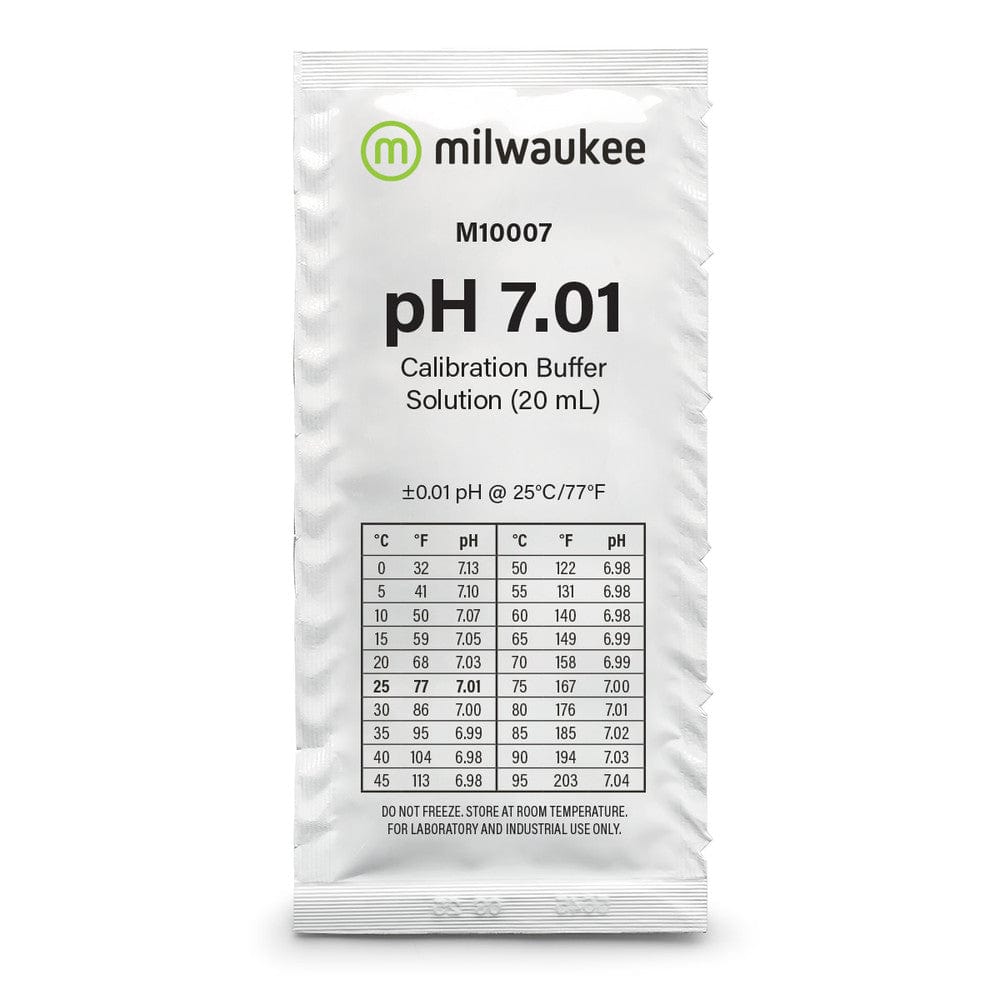 pH 7.01 Calibration Solution Sachet - Milwaukee