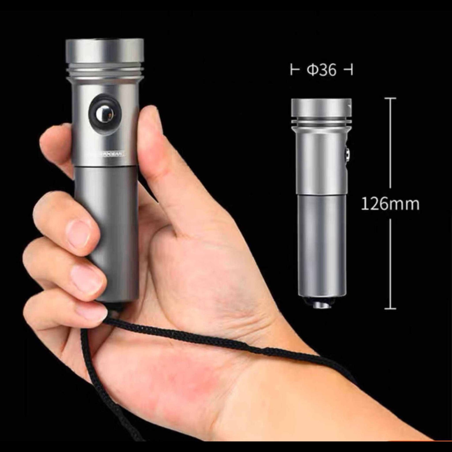 Waterproof Blue Light Torch - Vastocean