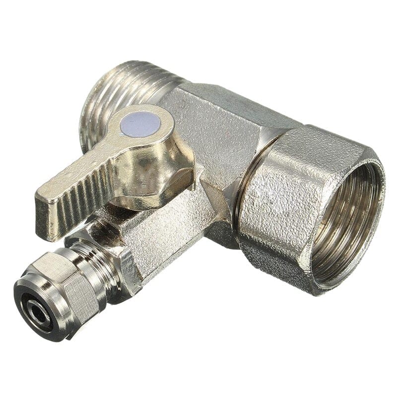 1/4" - 1/2" Threaded Tee Adapter