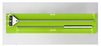 Aquapro Algae Scraper - Stainless - 3 Piece 65cm