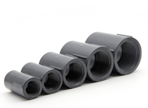 Grey DIN Female Threaded Coupling - Sanking