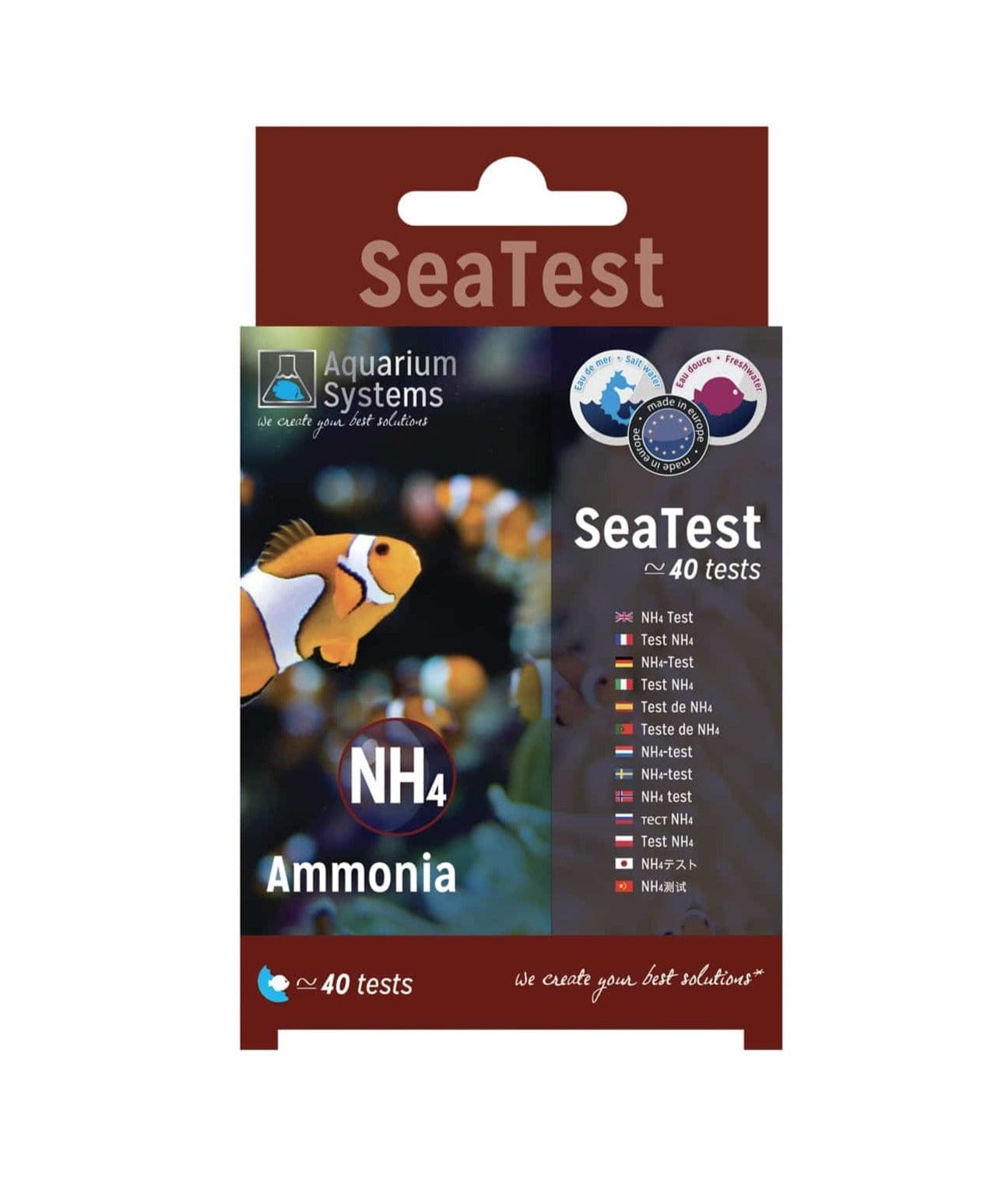Ammonia Test Kit - Aquarium Systems