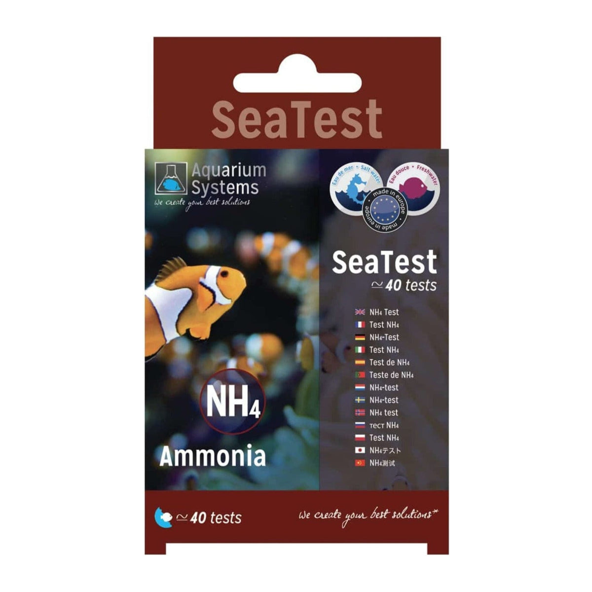 Ammonia Test Kit - Aquarium Systems