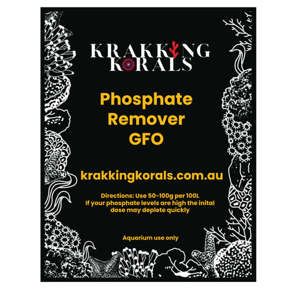 Phosphate Remover GFO 500g - Krakking Korals