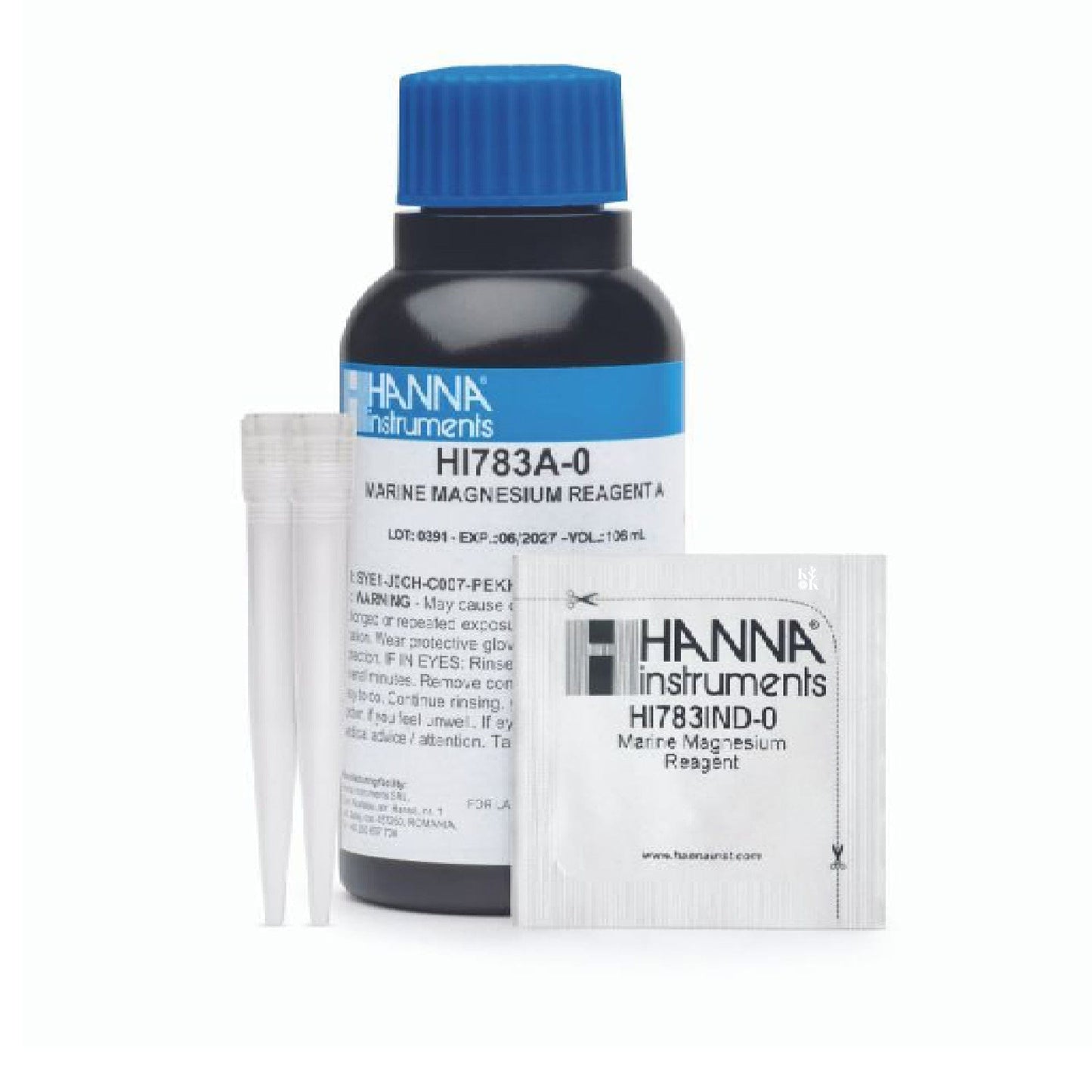 Magnesium Reagents - 25 Tests - Hanna