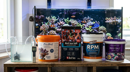 Best reef salt mixes for saltwater tanks in 2026