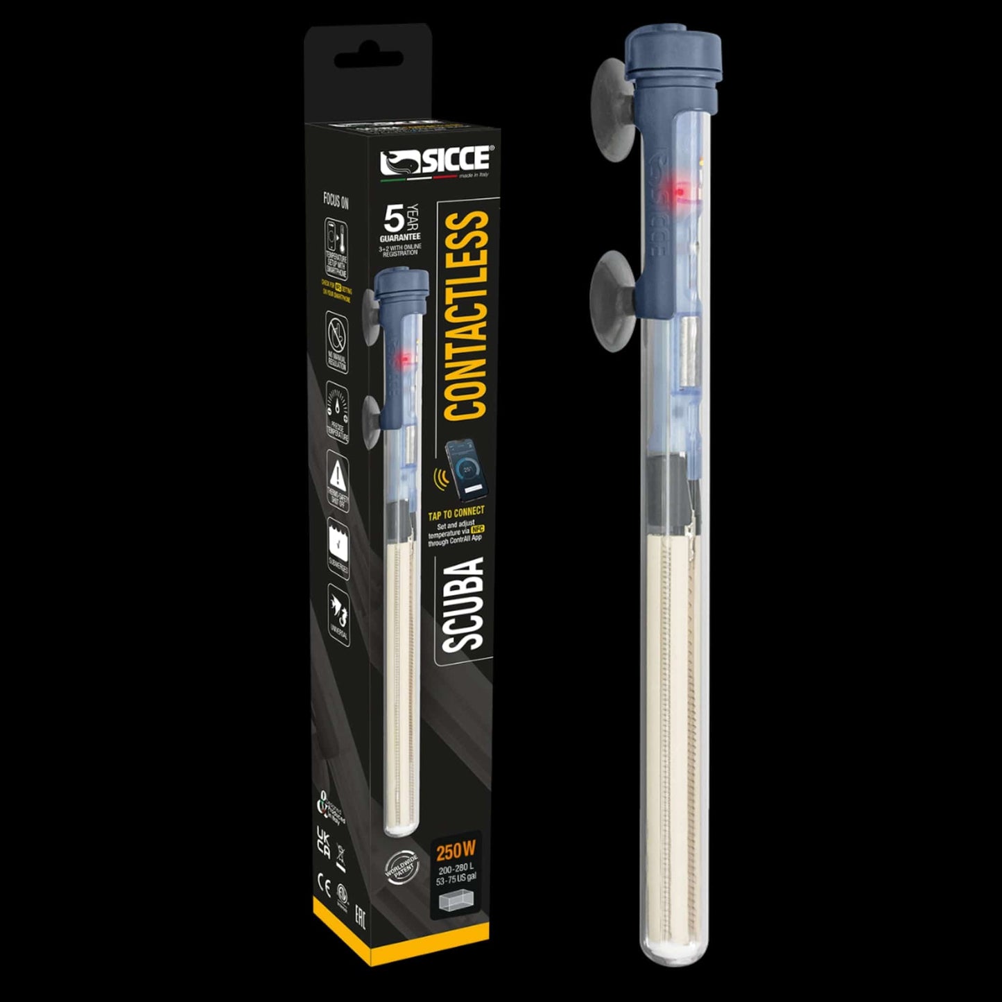 Scuba Contactless Heaters - Sicce