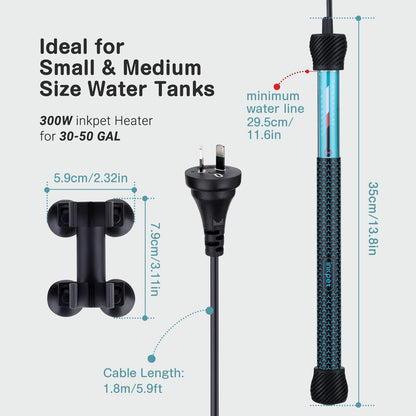 Aquarium Heater 100W-300W - INKPET