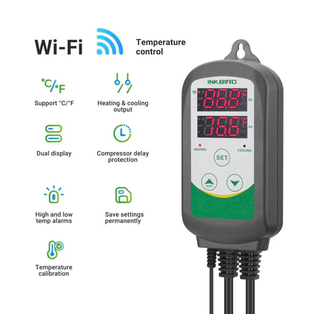 Temperature Controller ITC-308-WIFI - INKBIRD