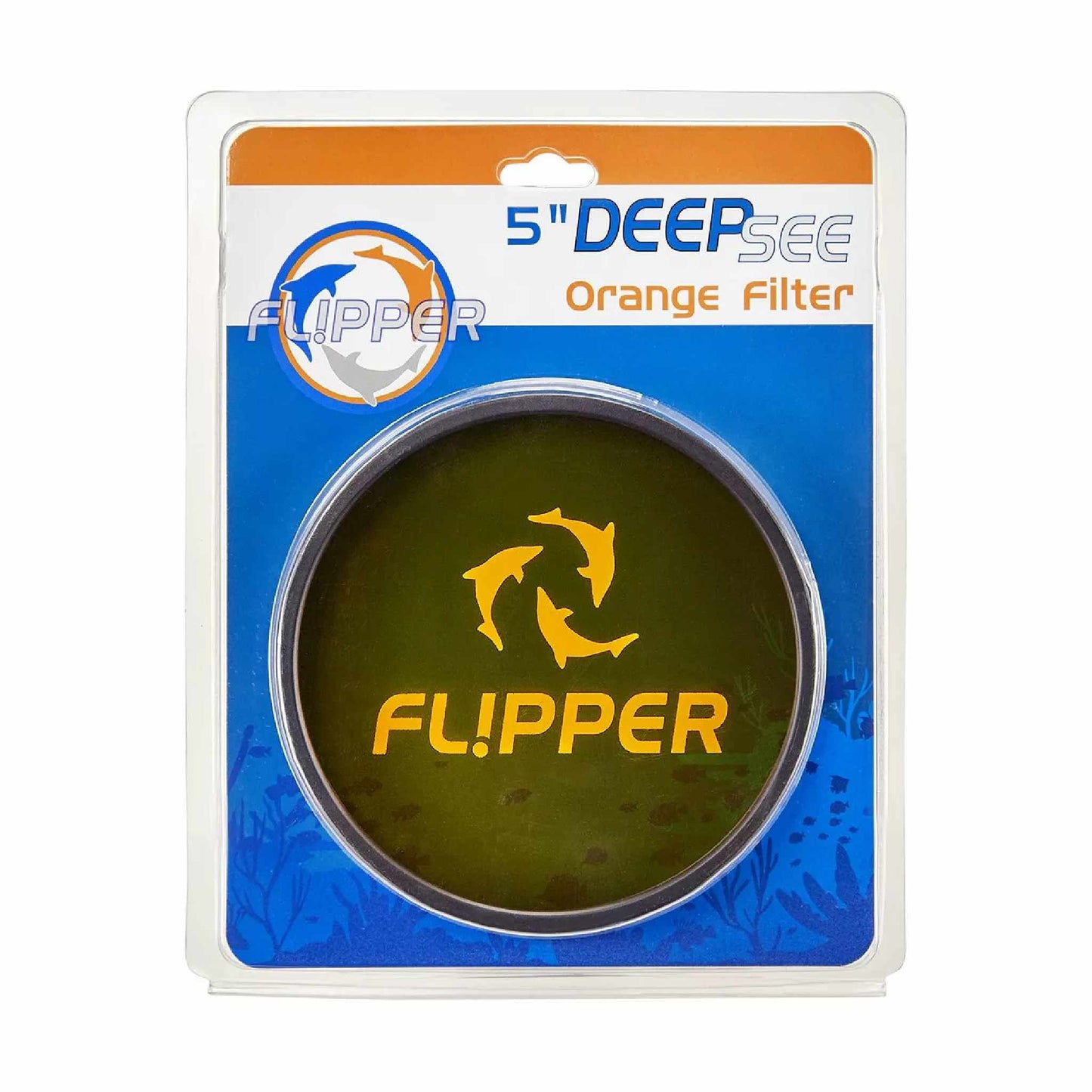 5" Orange Filter Lens for DeepSee MAX Magnified Magnetic Viewer - Flipper
