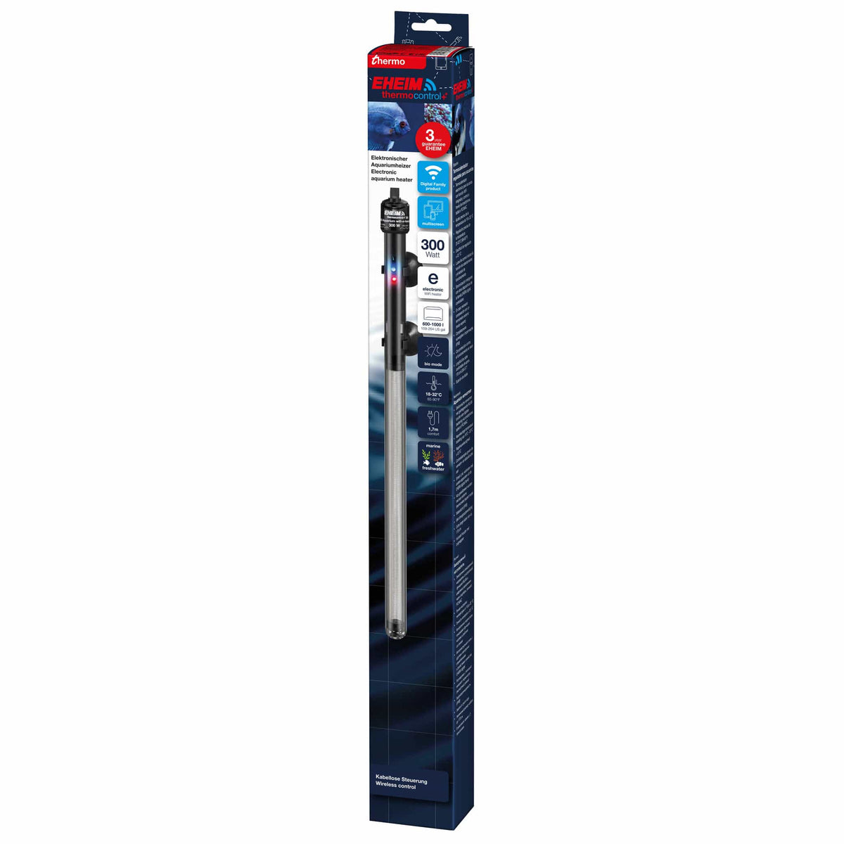 EHEIM thermocontrol+e 300w packaging