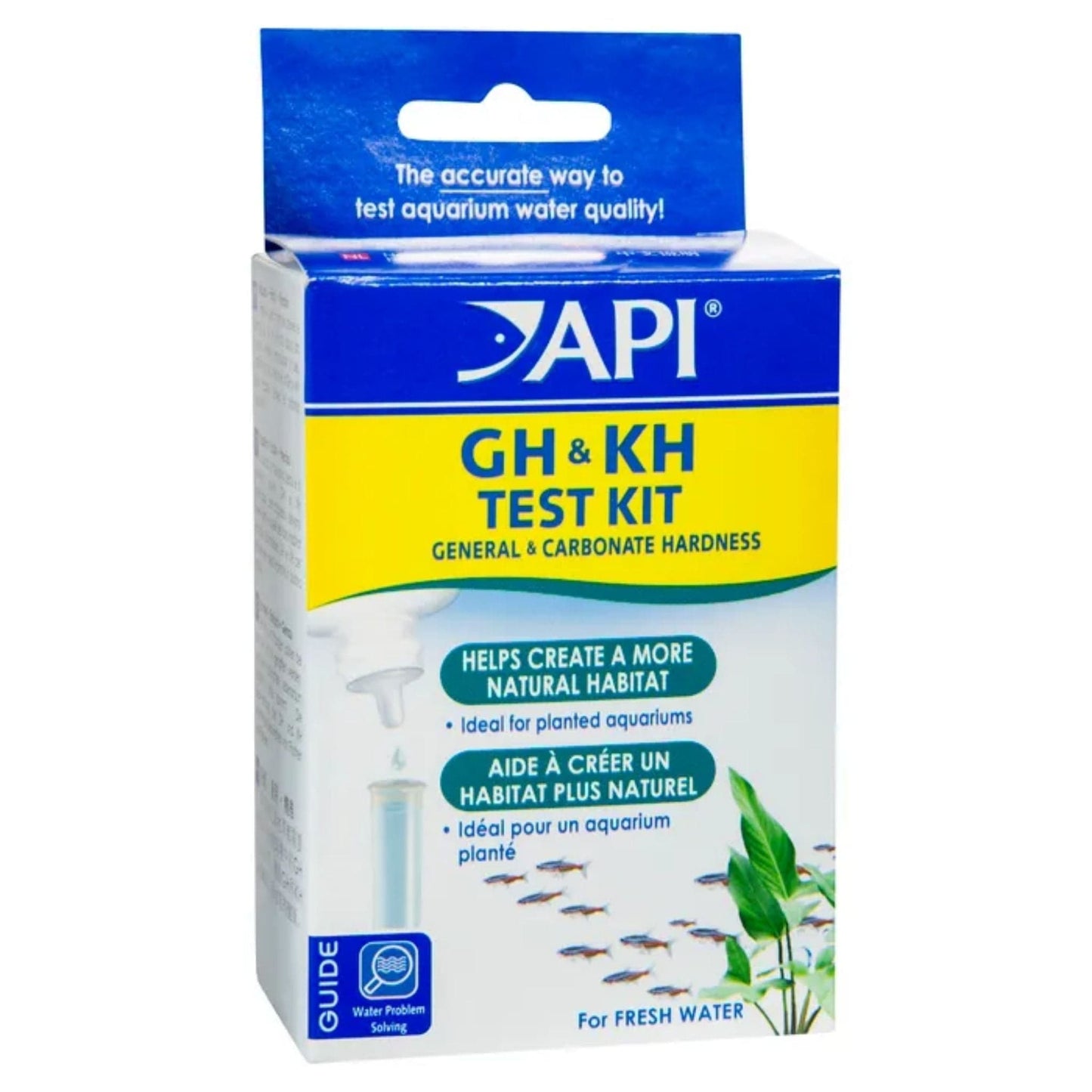 GH/KH Hardness Test Kit Freshwater - API