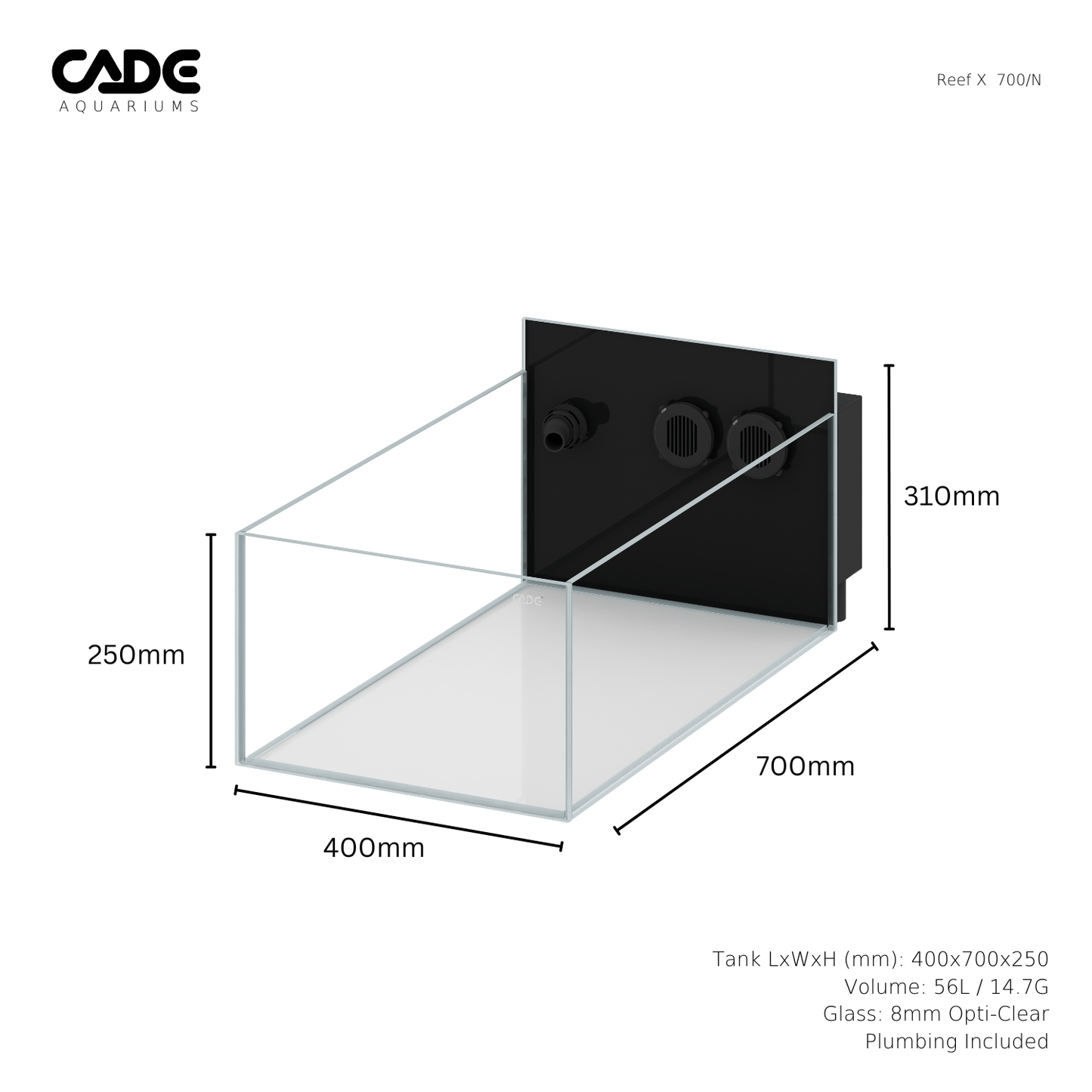 Reef X 700N Expansion System - CADE