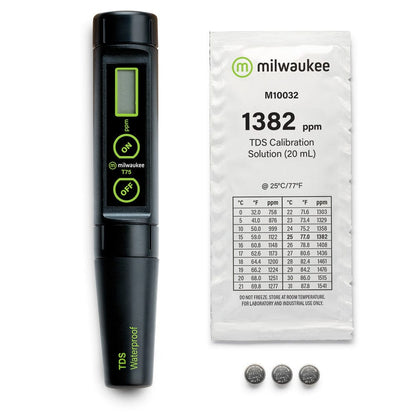 T75 Waterproof Low Range Total Dissolved Solids Pen (TDS) - Milwaukee
