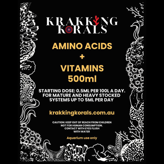 Coral Amino Acids and Vitamins - Krakking Korals