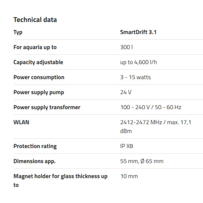 SmartDrift 3.1 Wavemaker - Aqua Medic