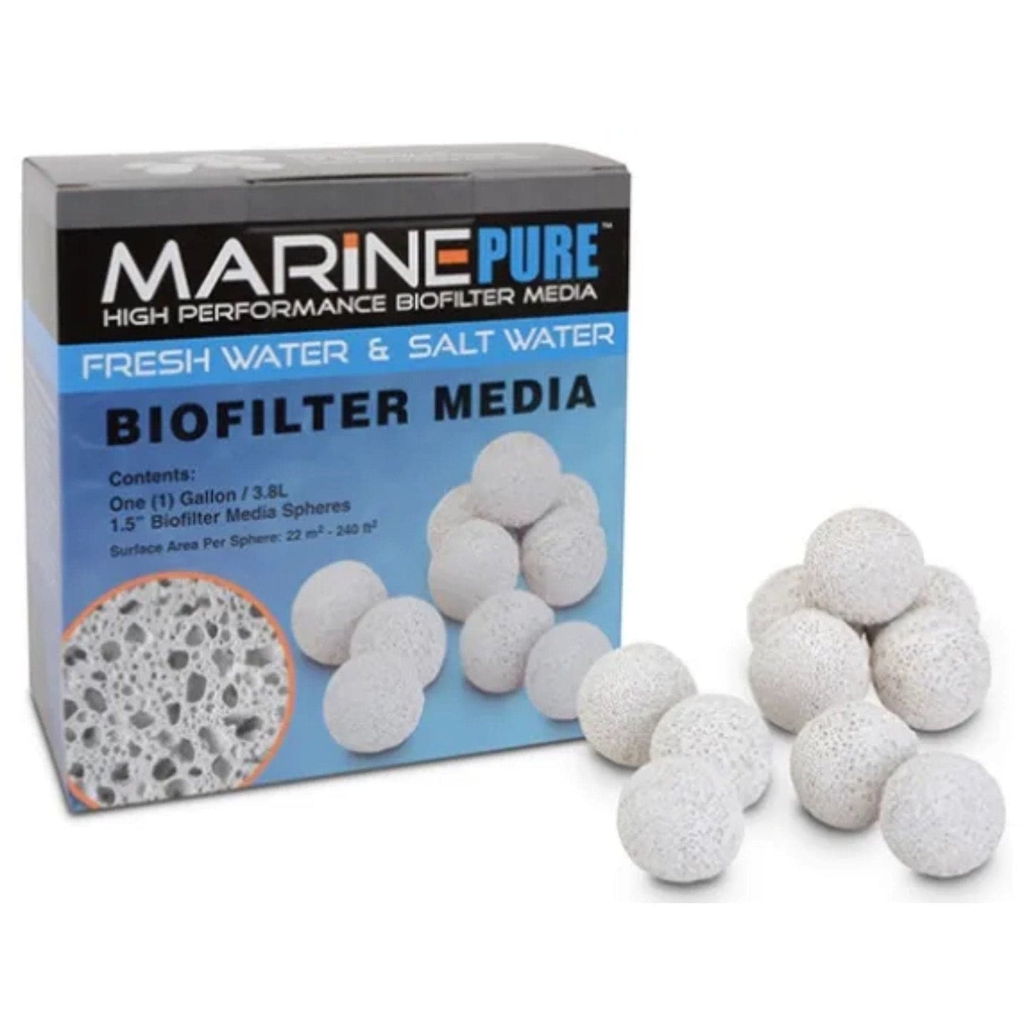 Biofilter Spheres 3.8L Box - MarinePure