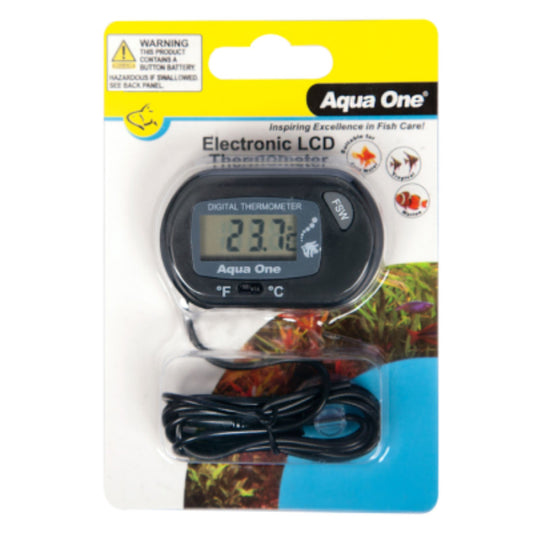 LCD Electronic Thermometer - Aqua One
