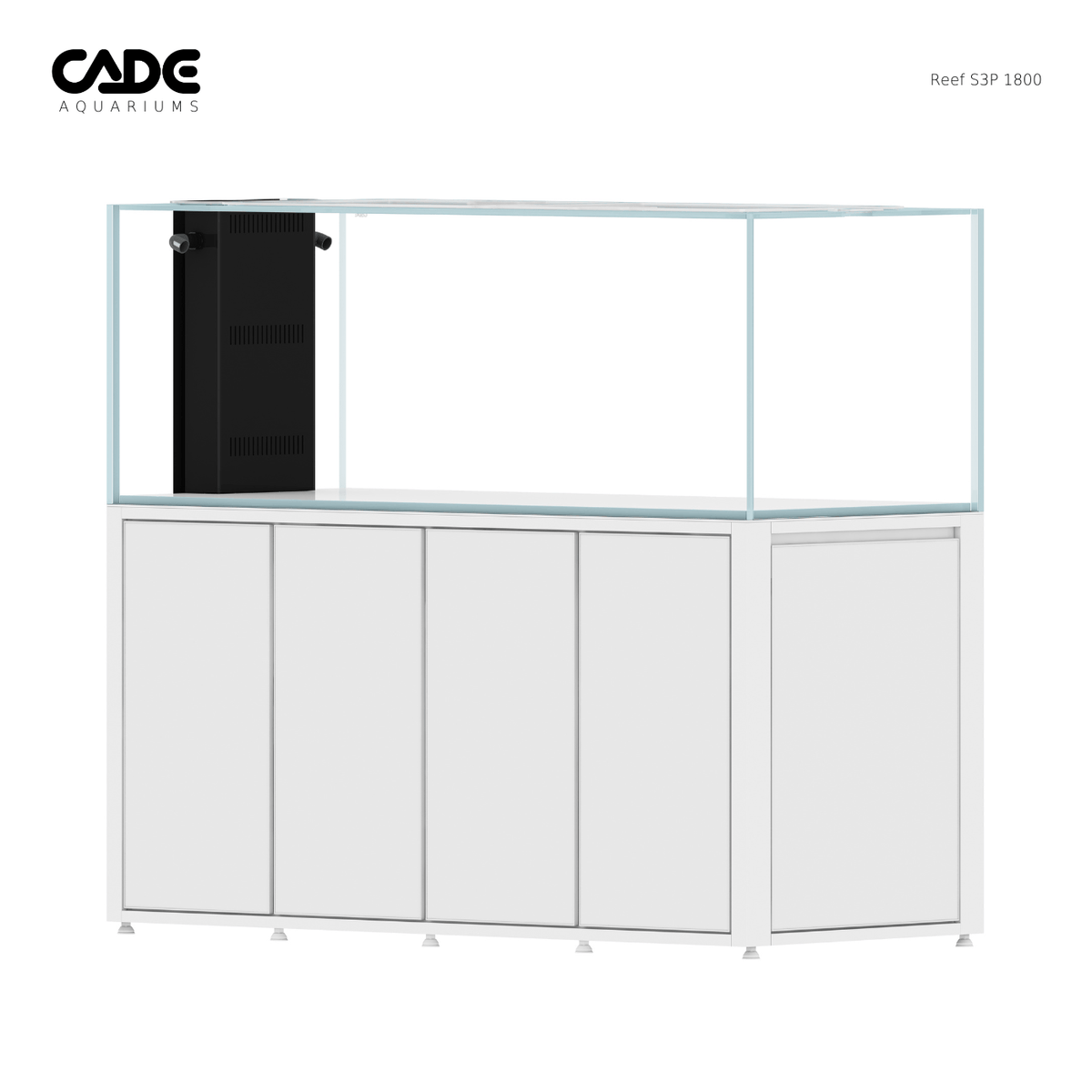 CADE Reef S3/P 1800 White rear three-quarter view