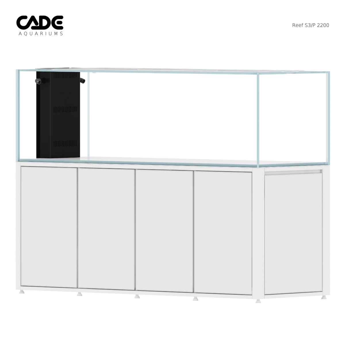 CADE Reef S3/P 2200 White rear three-quarter view