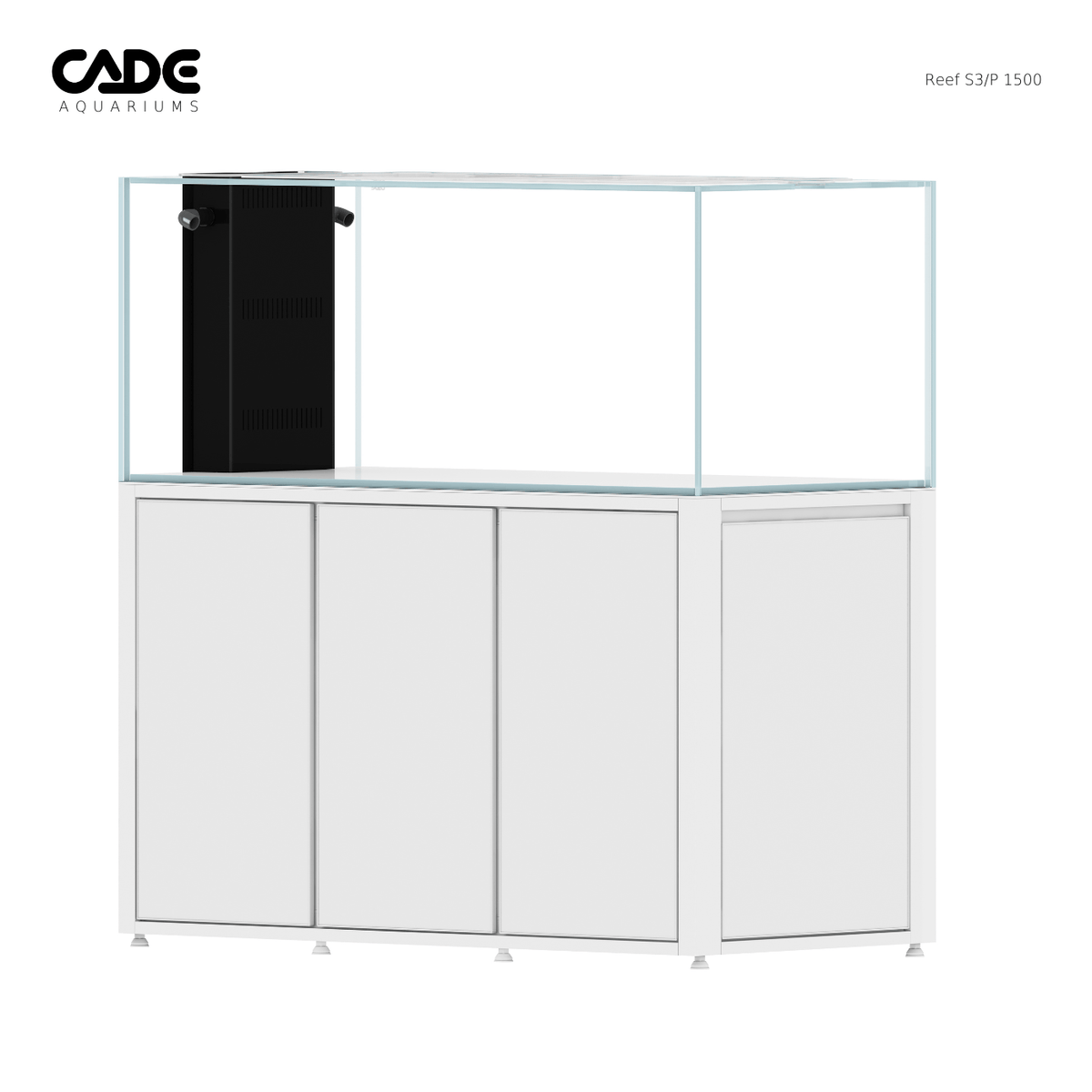 CADE Reef S3/P 1500 White rear three-quarter view