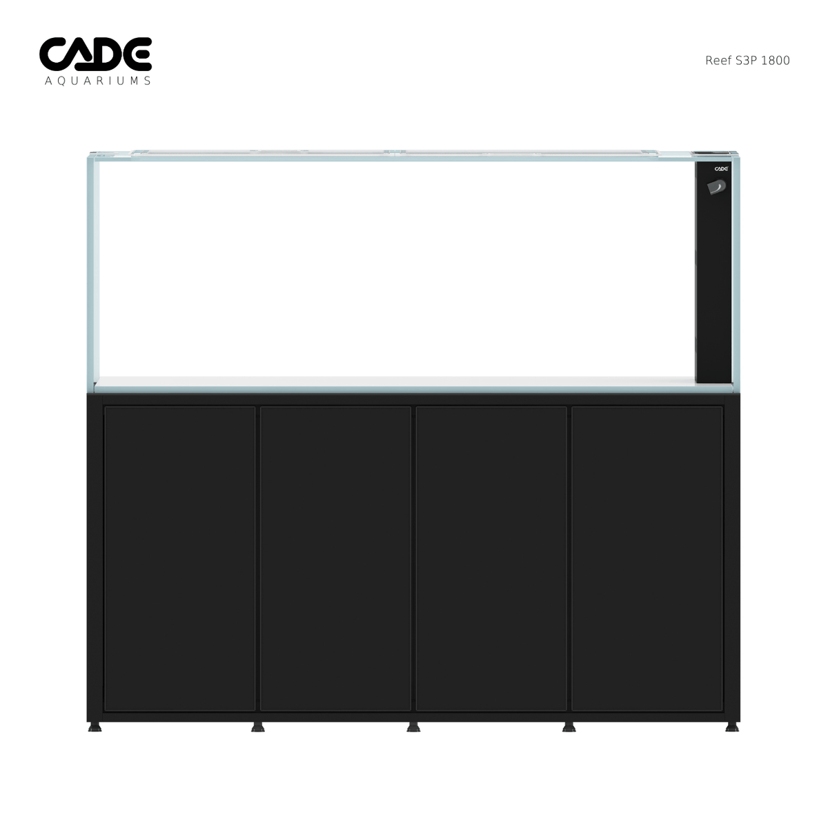 CADE Reef S3/P 1800 Black front view