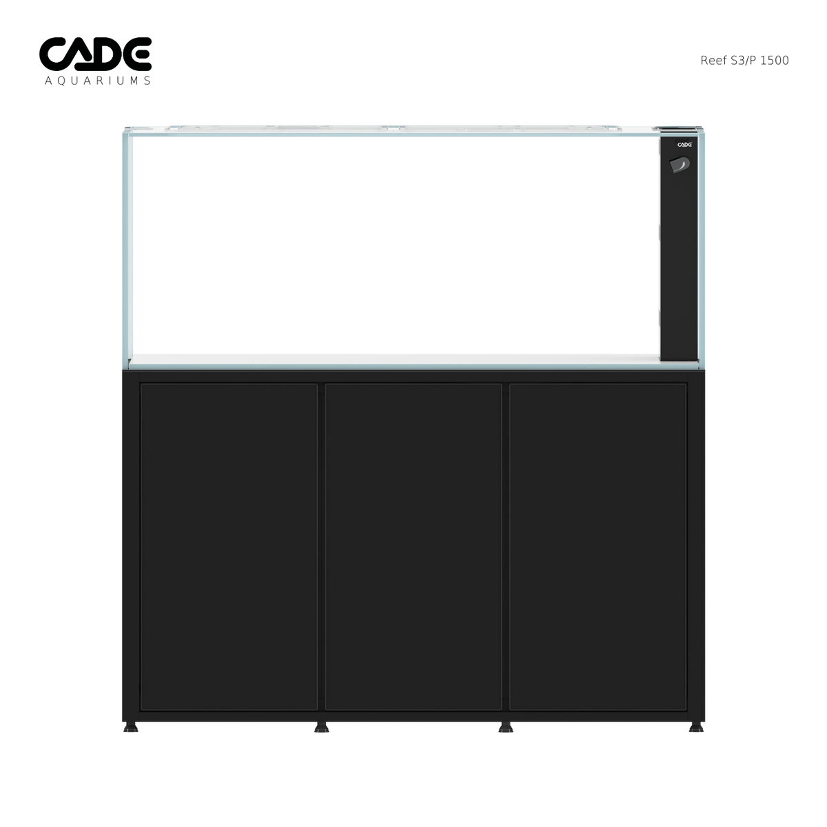 CADE Reef S3/P 1500 Black front view