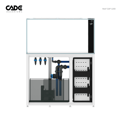 CADE Reef S3/P 1200 White cabinet and sump view