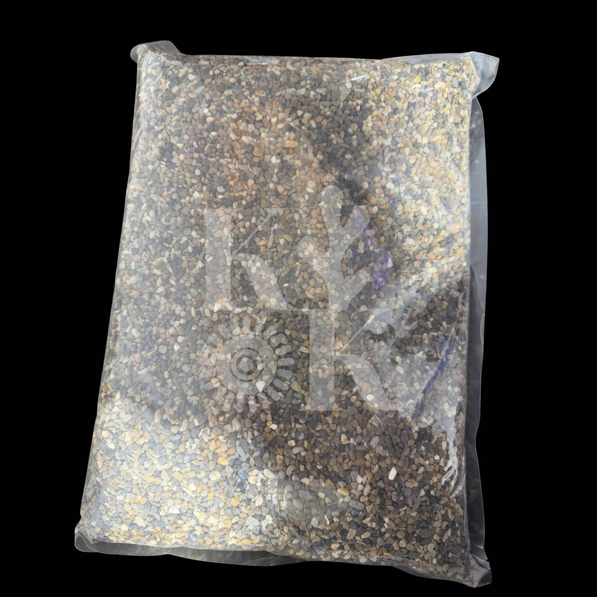 Golden Tree Creek premium aquarium gravel 2-4mm 4kg — product bag