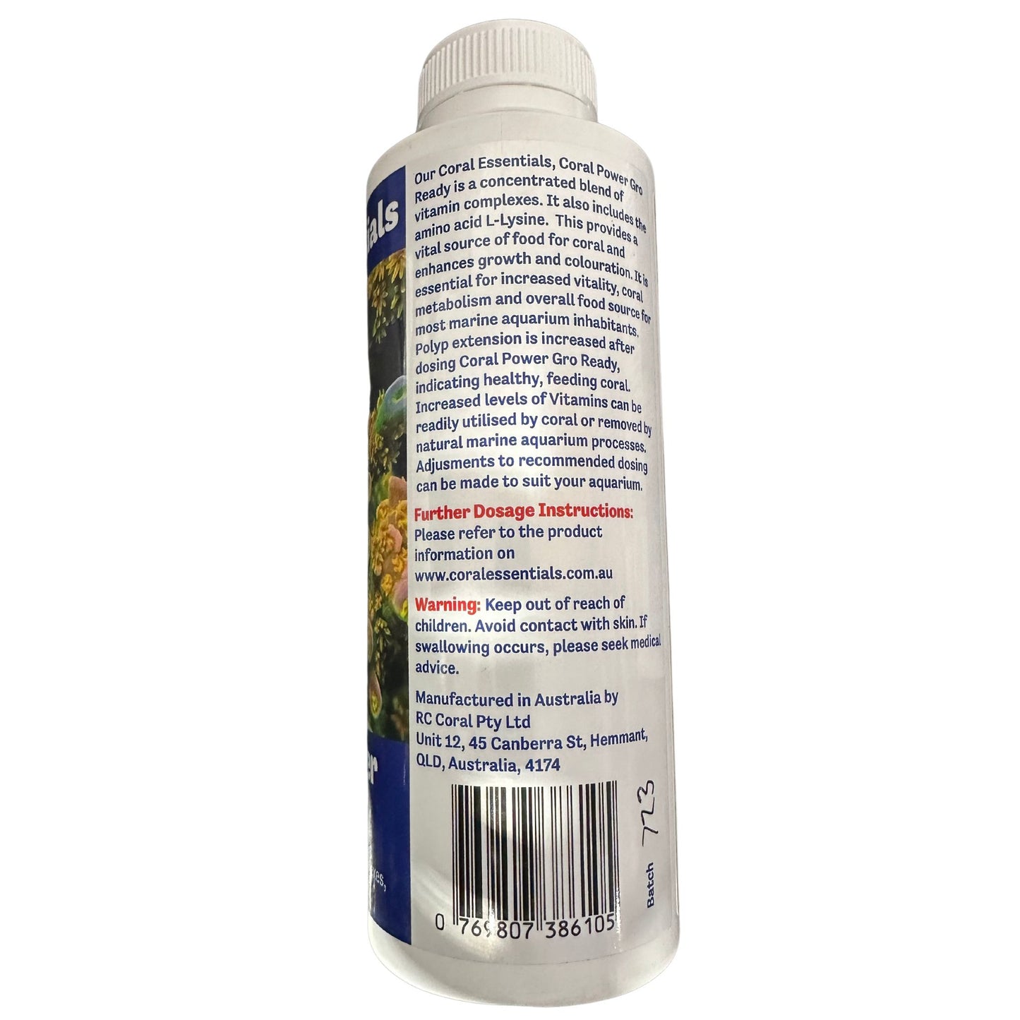 Coral Power Gro Ready 500ml - Coral Essentials