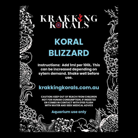 Koral Blizzard 500ml - Krakking Korals