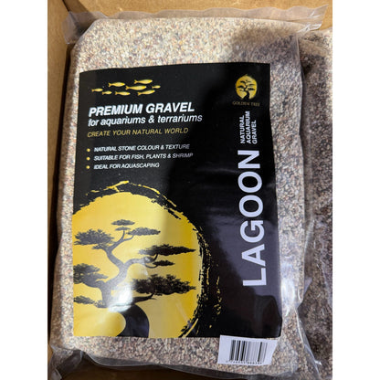 Golden Tree Lagoon premium gravel — pack shot