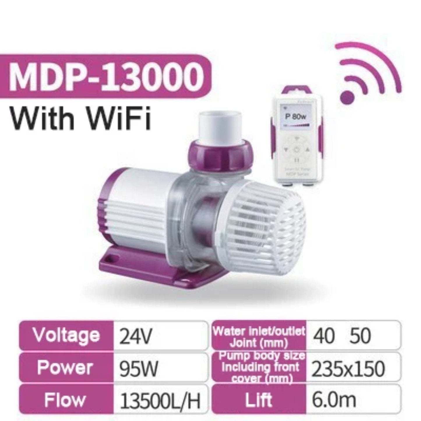 DC Pump MDP Series Wi-Fi - Jebao