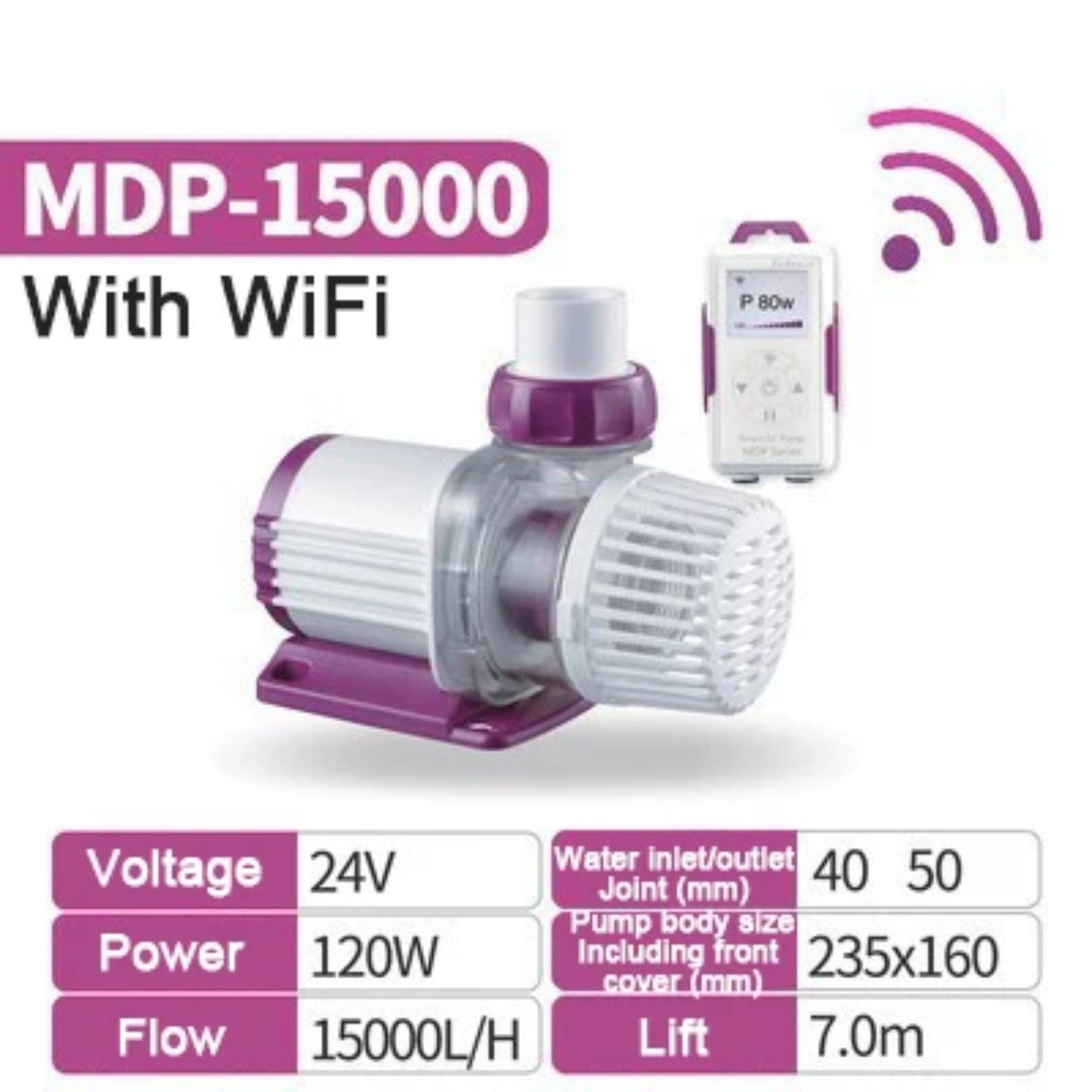 DC Pump MDP Series Wi-Fi - Jebao