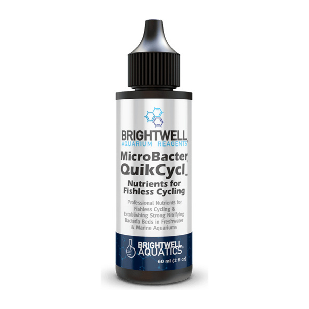 MicroBacter QuikCycl 60ml - Brightwell Aquatics