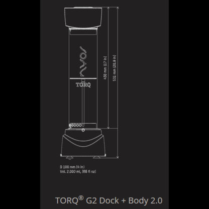 2.0 Torq G2 Modular Media Reactor Body - Nyos