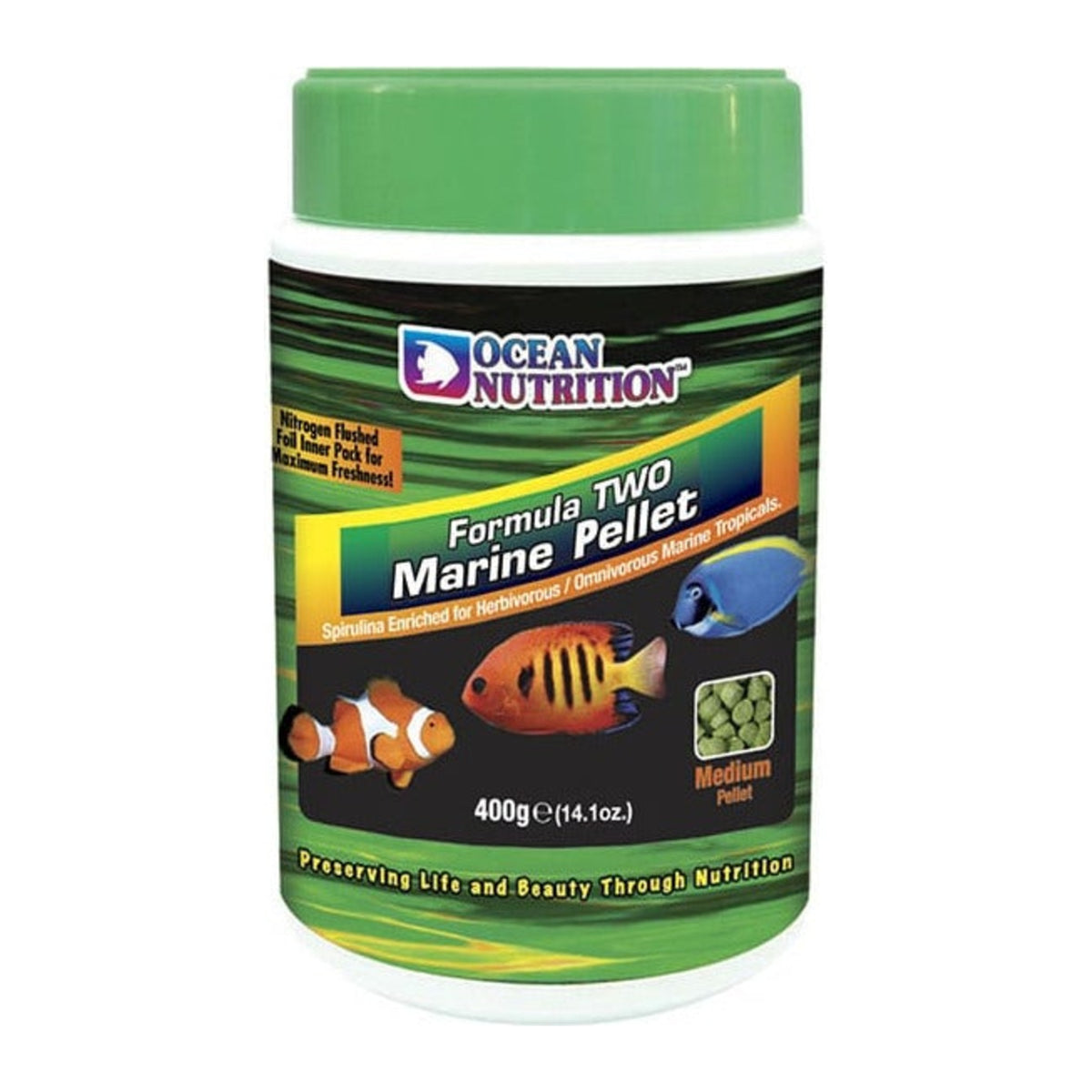Formula Two Marine Pellet M 400g - Ocean Nutrition