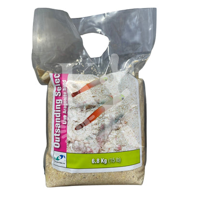 Outsanding Selections Live Aragonite Sand 6.8kg -  Two Little Fishies