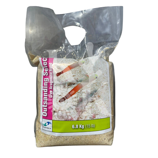 Outsanding Selections Live Aragonite Sand 6.8kg -  Two Little Fishies
