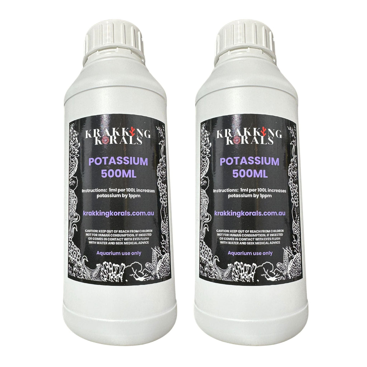 Kin Potassiun Potassium 500ml | Krakking Korals
