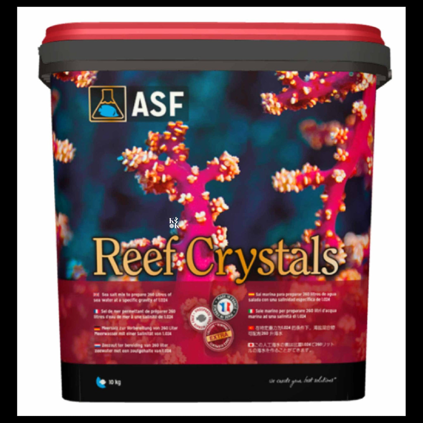 Reef Crystals Reef Salt 10kg - Aquarium Systems