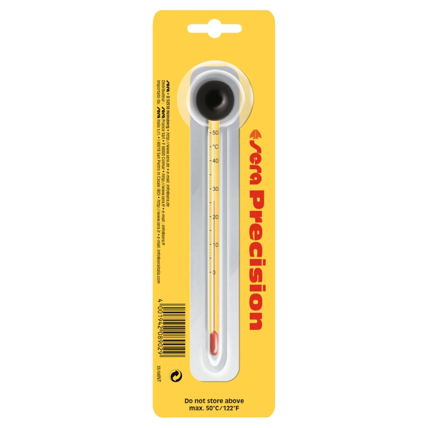 Precision Aquarium Thermometer - sera