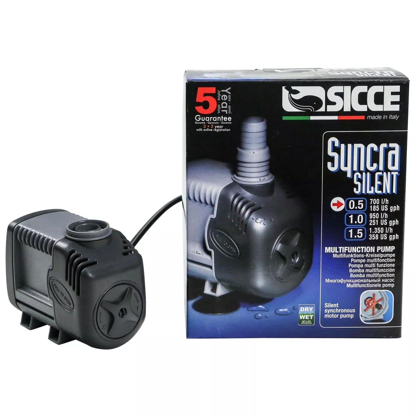Syncra Silent 0.5 Pump 700LPH - SICCE