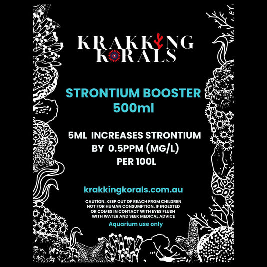 Strontium Booster 500ml - Krakking Korals
