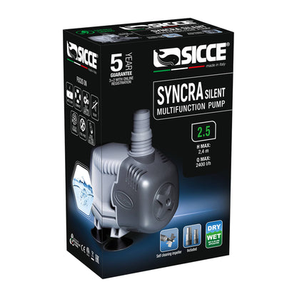 SICCE Syncra Silent 2.5 Pump, 2400 L/h