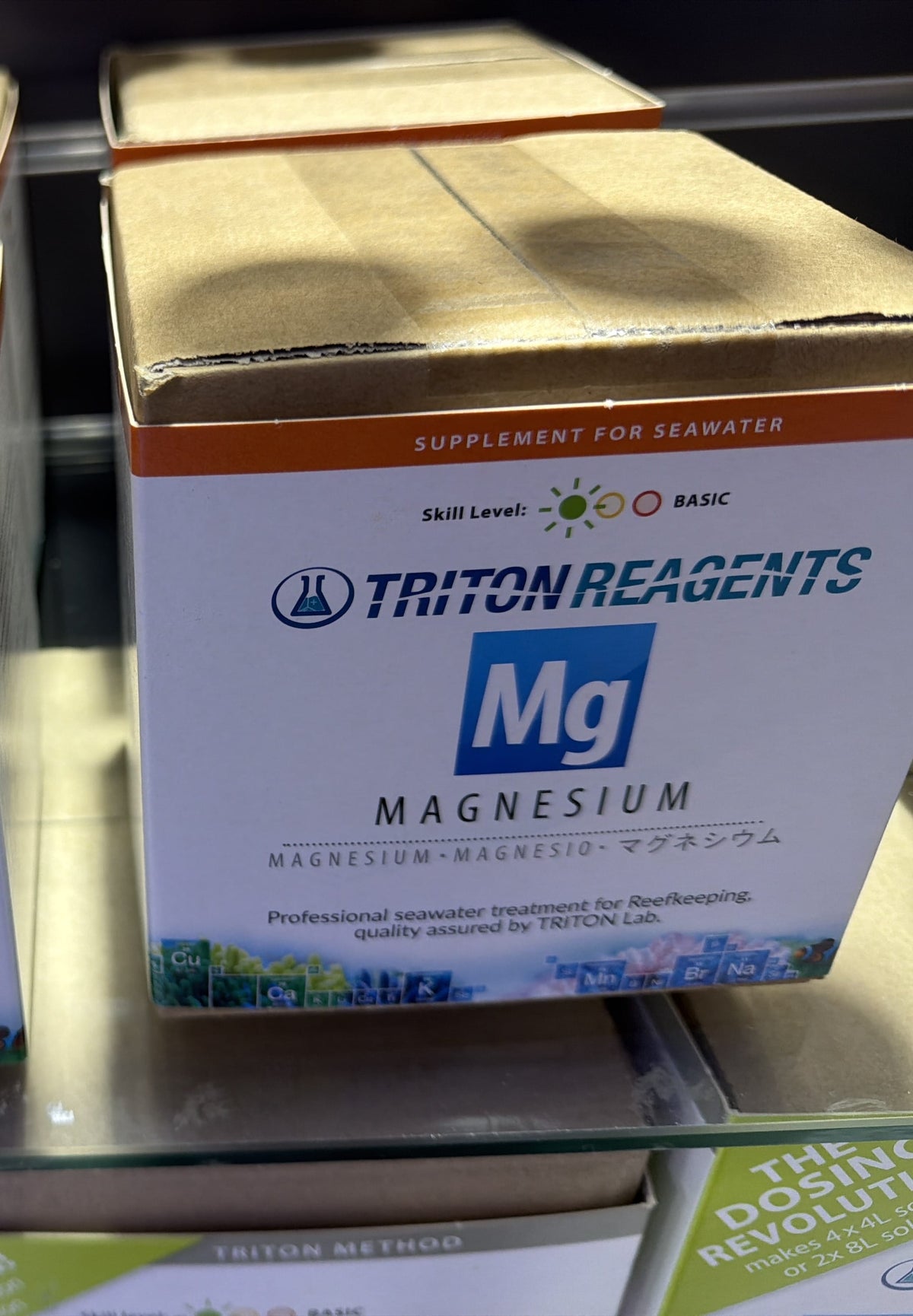 Triton Magnesium 1kg dry salt reef supplement box